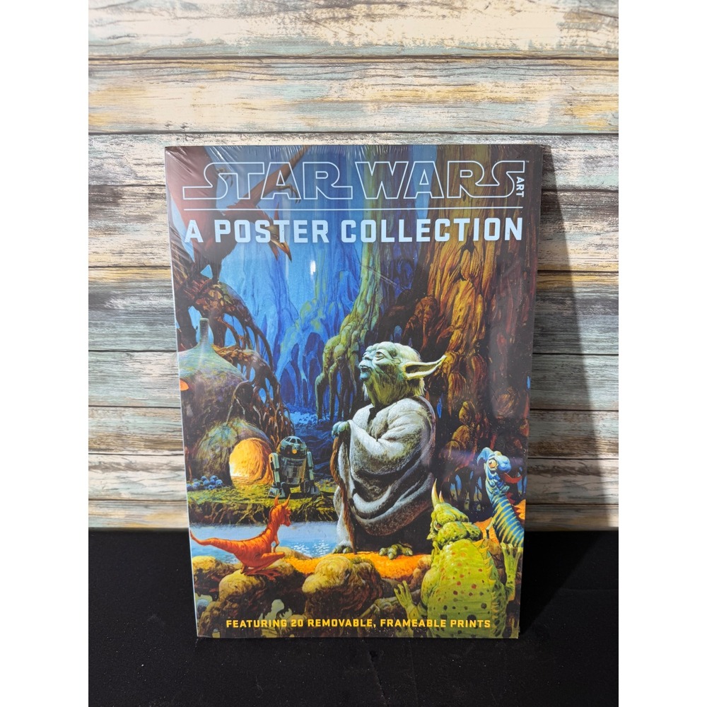 Star Wars Art A Poster Collection OS Multicolor New 20 Removable Prints Abrams